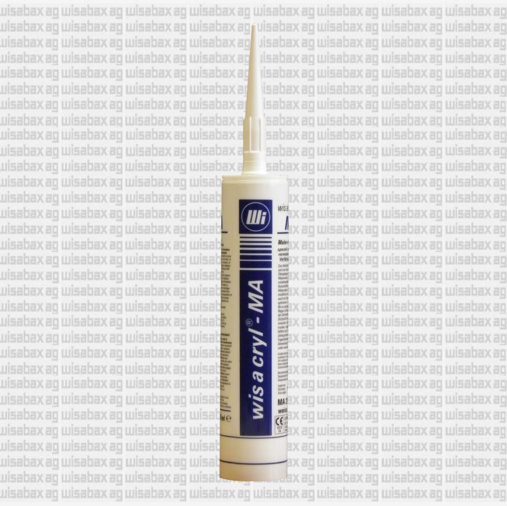 Wisacryl-MA‚ Maler-Acryl-Dichtstoff, optimiert zur Vermeidung von Rissbildung und Verfärbung des Anstrichs
